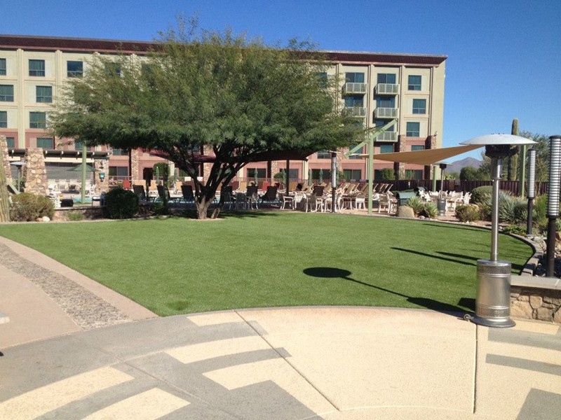 Using Artificial Grass to Enhance the Look of Your Commercial Property