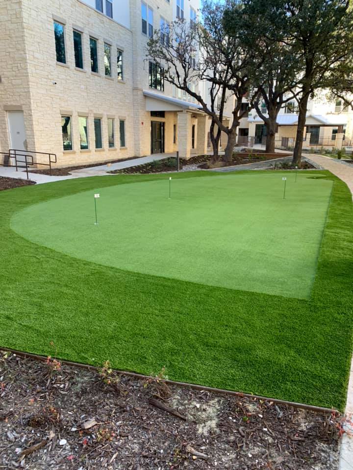 Putting Green for Apartments in Rockwall, TX
