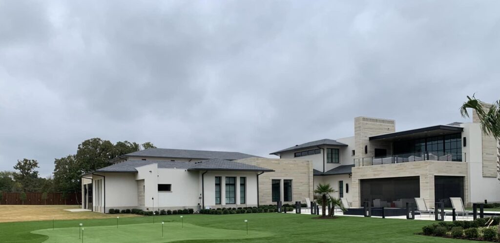 NBA Star installs Pro Series artificial turf in his Flower Mound mansion.